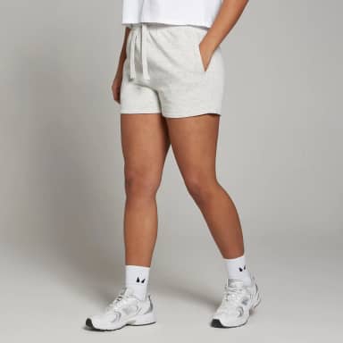 MP Basics short voor dames - Gemêleerd lichtgrijs