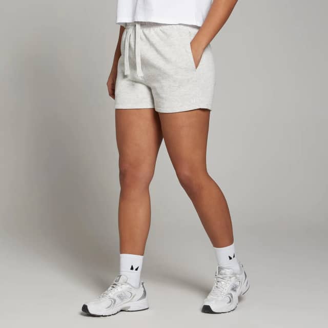 Myprotein MP Basics short voor dames - Gemêleerd lichtgrijs