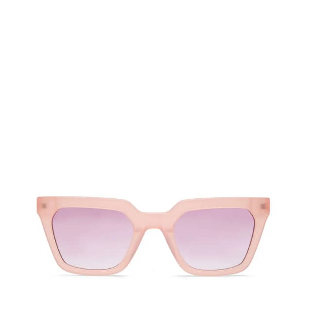 Manfield Roze Zonnebril Met Donkerroze Glazen