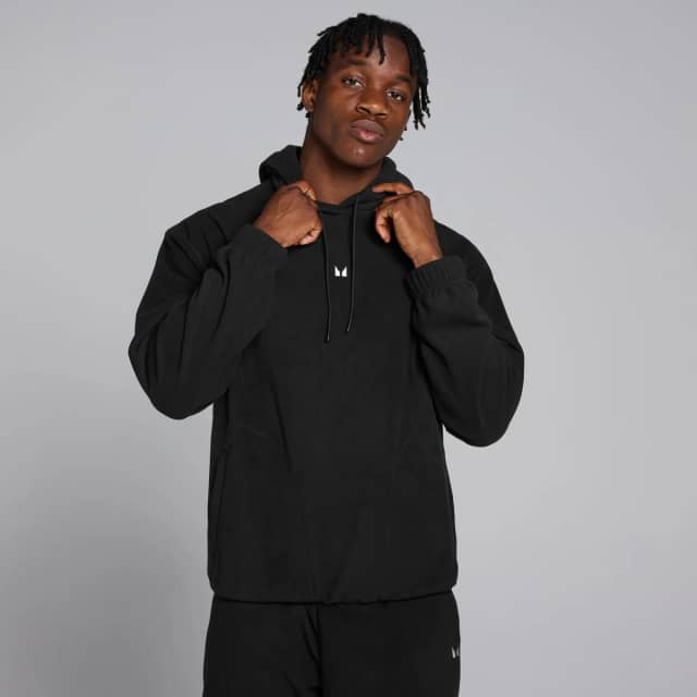 Myprotein MP hoodie van fleecestof voor heren - Zwart