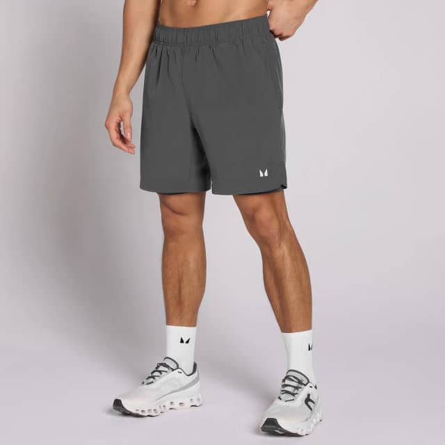 Myprotein MP Men's 7 2-in-1 Training Shorts - Dark Grey