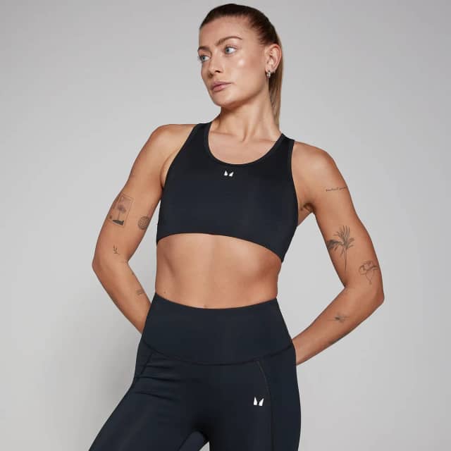 Myprotein MP Training sportbeha met racerback - Zwart
