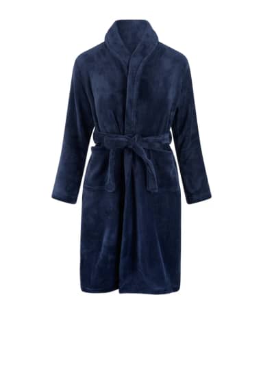 Relax Company Marineblauwe kinderbadjas