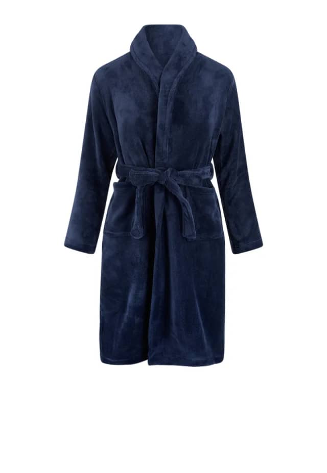 Relax Company Marineblauwe kinderbadjas