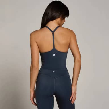 MP Dames Tempo met Bandjes Racerback Top - Donker Marineblauw