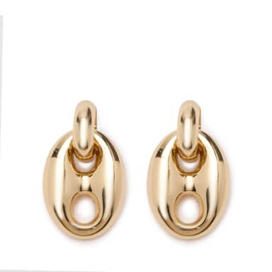 Manfield Manfield Gouden Oorhangers