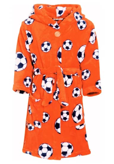 Playshoes Voetbal badjas kind