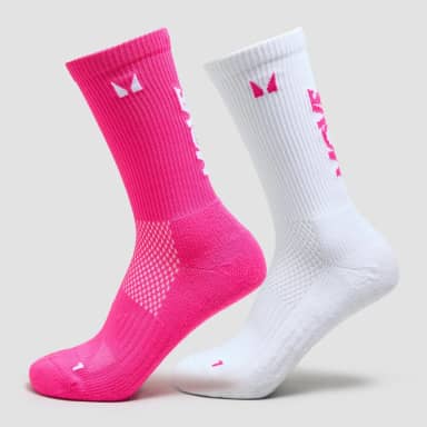 MP Move Club Hardloopsokken (2-pack) - Snoep Roze - UK