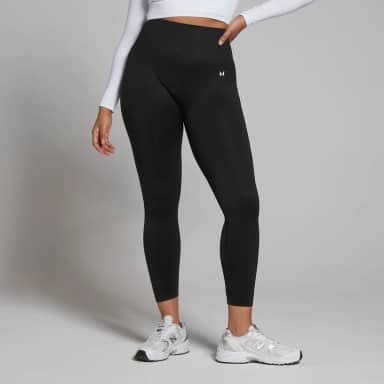Myprotein MP Shape naadloze 7/8 legging voor dames - Zwart
