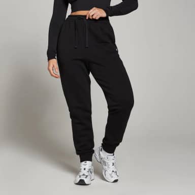 Myprotein MP Basics joggingbroek met standaardpasvorm voor dames - Zwart