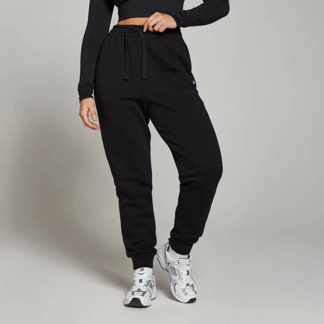Myprotein MP Basics joggingbroek met standaardpasvorm voor dames - Zwart
