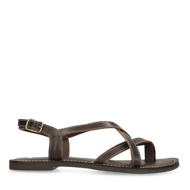 Sacha Bruine leren sandalen