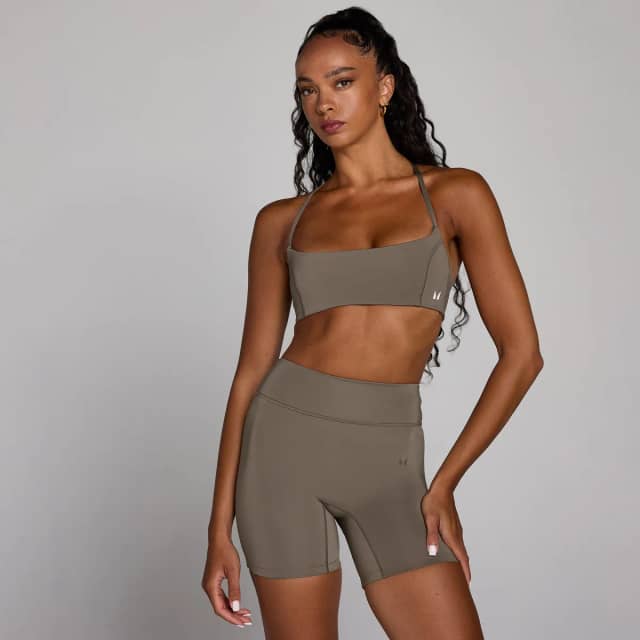 Myprotein MP Women's Training Open Back Bra - Espresso