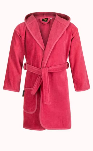 Badrock Baby badjas fuchsiaroze met