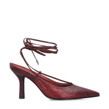 Sacha Rode snake pumps