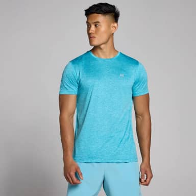 Myprotein MP Tempo gemêleerd T-shirt voor heren - Cyaan