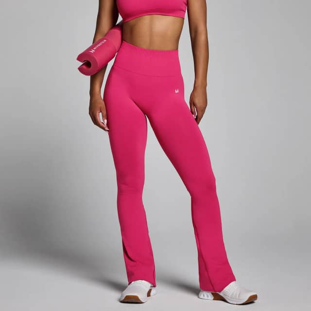 Myprotein MP Dames Tempo Seamless Flared Legging - Bold Berry