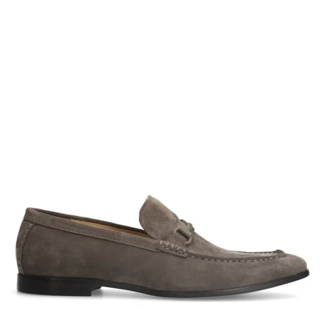 Manfield Bruine Suède Loafers