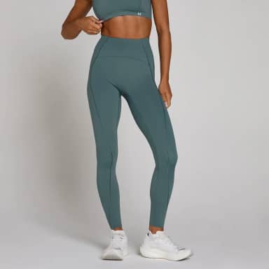 MP Dames Tempo Ultra Curved Stitch Legging - Future Blue