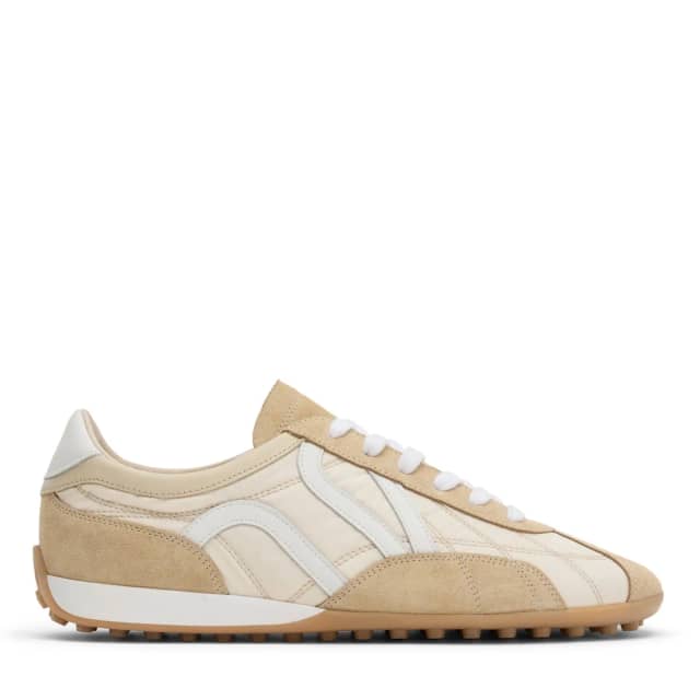 Sacha Beige suède sneakers