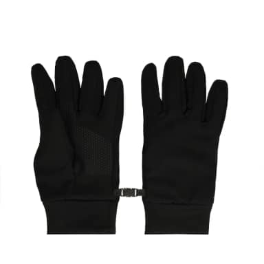 Manfield Zwarte synthetische handschoenen