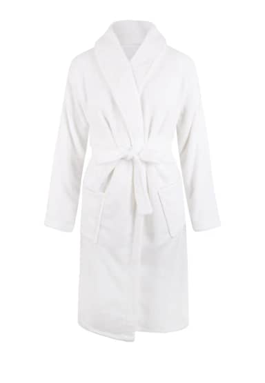 Relax Company Witte badjas fleece