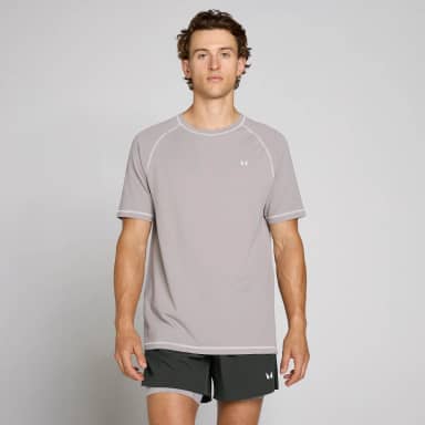 MP Velocity Ultra Seamless T-shirt voor heren - Champignon