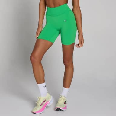 MP Dames Tempo Hybrid Naadloze Short - Fris Groen