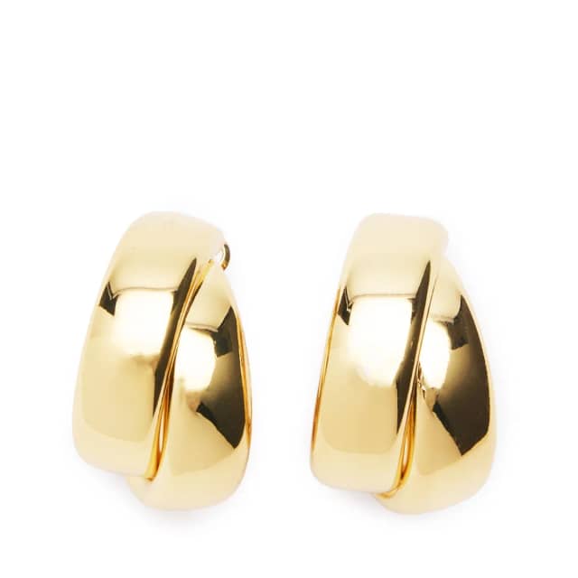 Manfield Gouden Statement Oorbellen