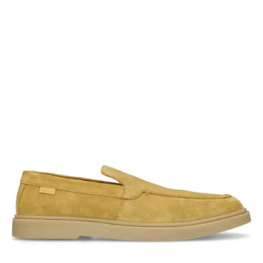 Manfield Manfield Gele Suède Loafers