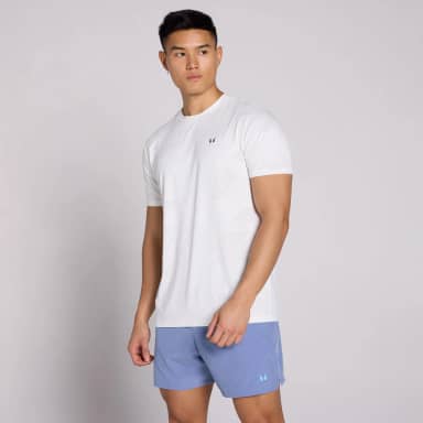 Myprotein MP Heren Active Training Pillar Graphic T-Shirt - Wit