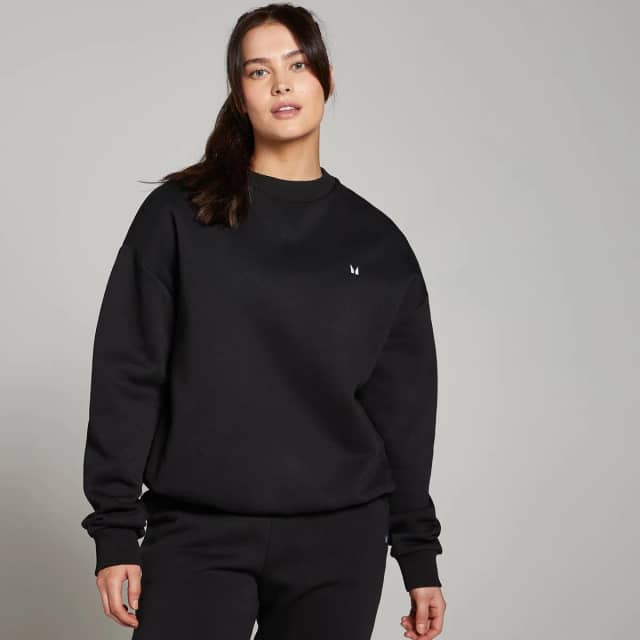Myprotein MP Basics oversized sweatshirt voor dames - Zwart