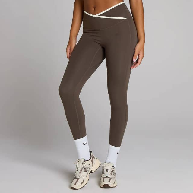 Myprotein MP Dames Tempo Contrast Legging - Chocolade