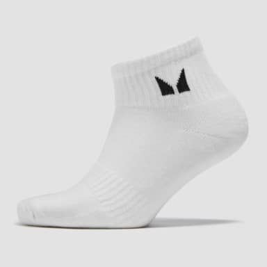 MP Unisex Ankle Socks (1 Pack) - White - UK 6-8