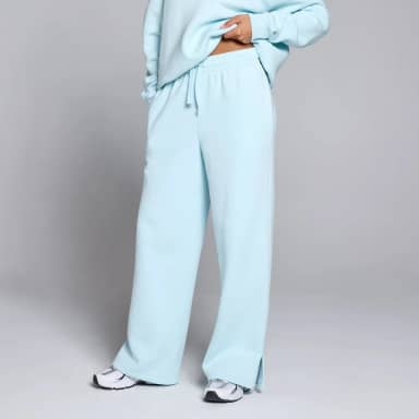 Myprotein MP Basics joggingbroek met rechte pijpen voor dames - Babyblauw