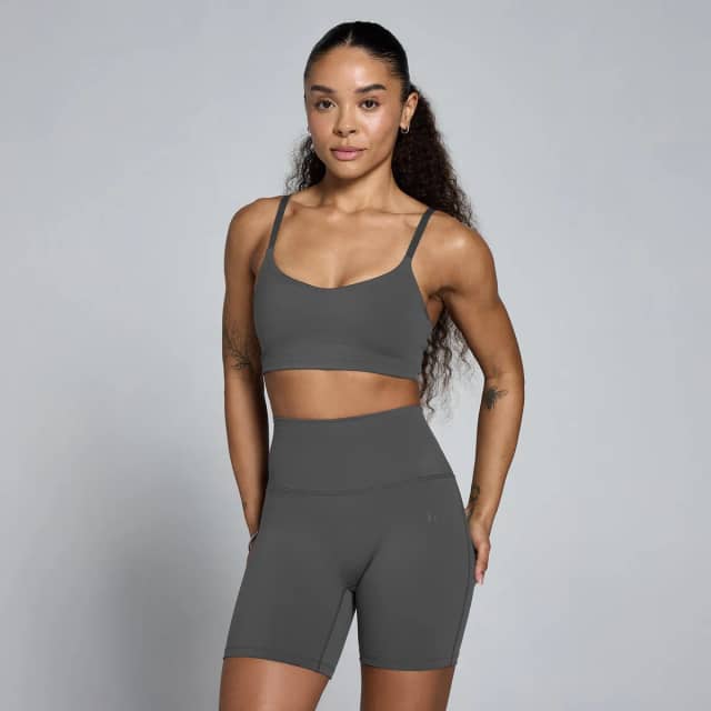 Myprotein MP Dames Tempo Sport-BH - Donkergrijs
