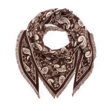 Manfield Manfield Bruine Triangel Sjaal
