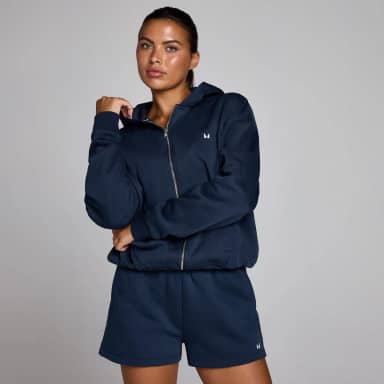 Myprotein MP Dames Basics Zip Through Hoodie - Middernacht