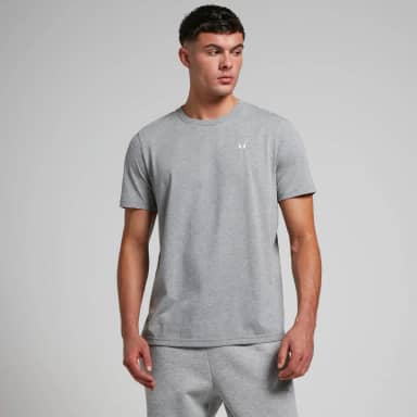 MP Rest Day T-shirt met korte mouwen voor heren - Gemêleerd grijs