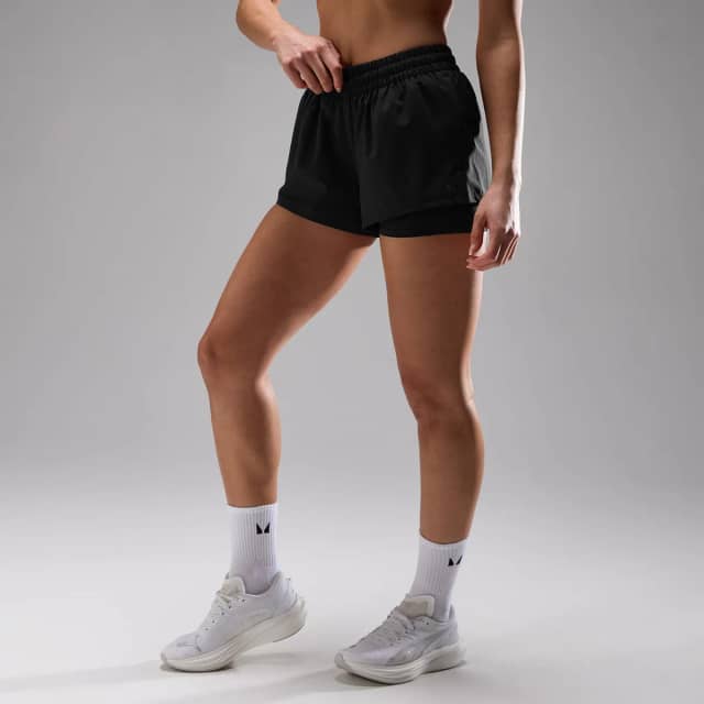 Myprotein MP Dames Velocity Ultra Gestructureerde Short - Zwart