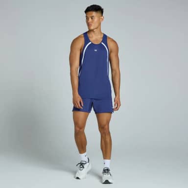 Myprotein MP Tempo hemd met panelen voor heren - Schemerzwart