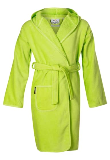 Badrock Baby badjas appelgroen met