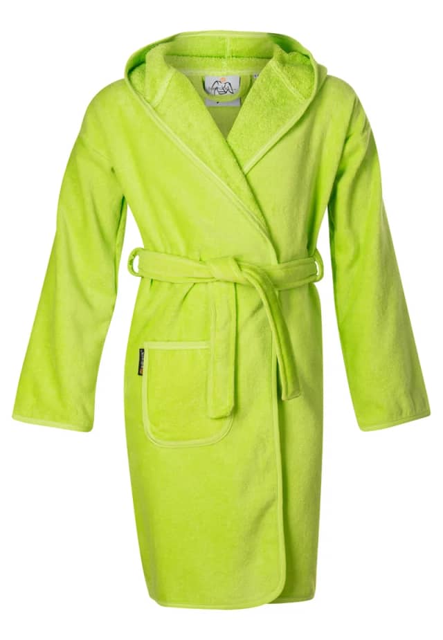 Badrock Baby badjas appelgroen met