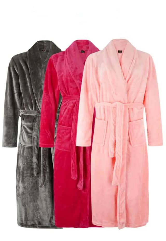Fleece badjassen borduren