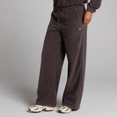 MP Dames Fleece Rechte Pijp Joggingbroek - Cacao