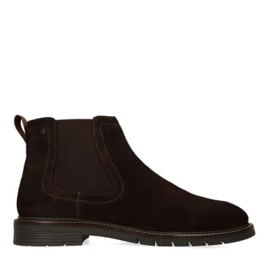 No Stress Bruine Suède Chelsea Boots