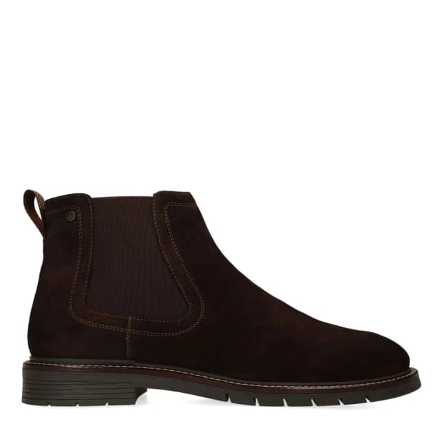 No Stress Bruine Suède Chelsea Boots