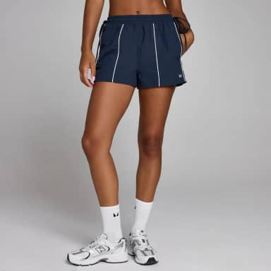 MP Dames Tempo Contrast Tie Geweven Short - Middernacht