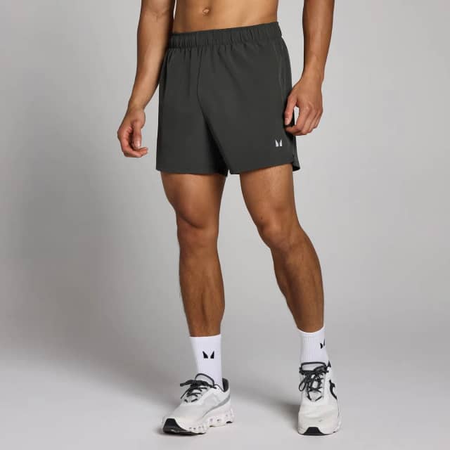 Myprotein MP Tempo short met binnenbeenlengte van 12,7 cm voor heren - Verwassen zwart