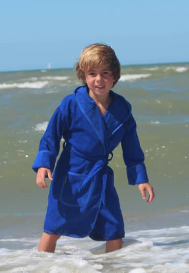 Kinderbadjas in diversen kleuren